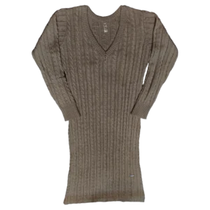 Vestido Trenza Cuello V